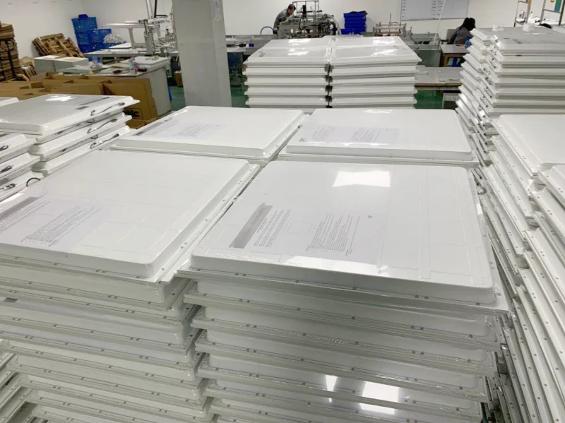 Recessed Back-lit Led Panel Light 600X600mm 40W 120lm/W China Factory